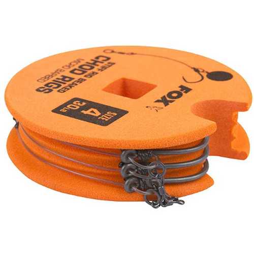 FOX Edges - Stiff Chod Rig Standard Trans Khaki...