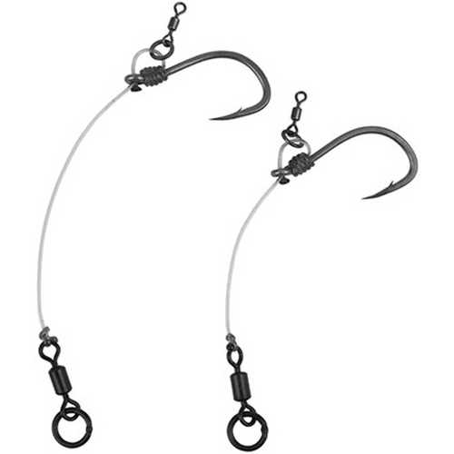 FOX Edges - Stiff Chod Rig Standard Trans Khaki Größe 4, 5, 6, 7, und 8