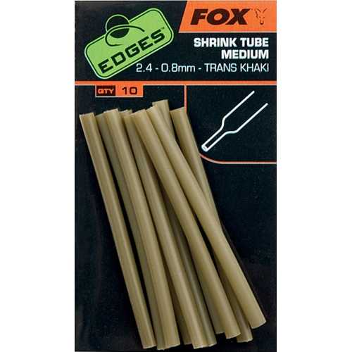FOX Edges - Shrink Tube Trans Khaki Medium 2,4 - 0,8 mm