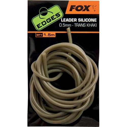 FOX Edges - Leader Silicone Trans Khaki