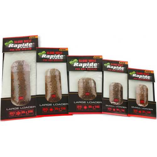 FOX Edges - Rapide Slow Melt PVA Bag Refills 85 x 140 mm