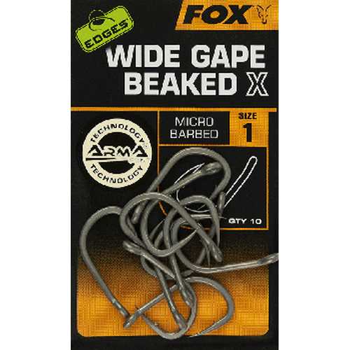 FOX Edges - Wide Gape Beaked X Gr. 1,2, und 4