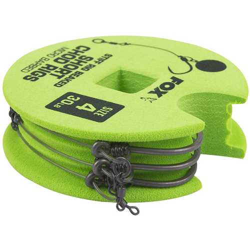 FOX Edges - Stiff Chod Rig Short Trans Khaki...