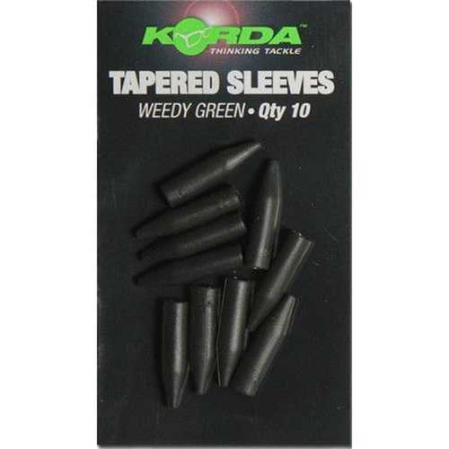 Korda Tapered Sleeves Muddy Brown und Weedy Green