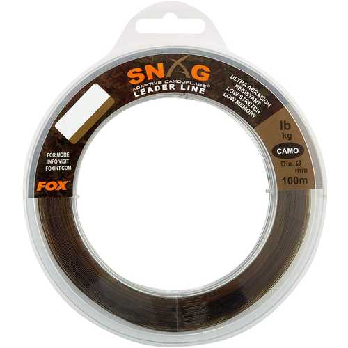 FOX Edges - Snag Leaders Camo 30 und 40 lb 100 m