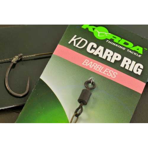 Korda - N-Trap KD Rig Kurv Shank Barbless 30 lb...