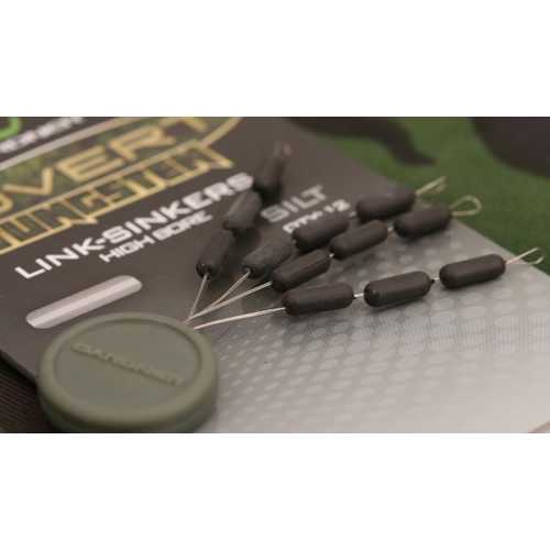 Gardner Covert Tungsten Link-Sinkers Low Bore Silt