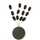 Gardner Covert Tungsten Link-Sinkers High Bore Silt