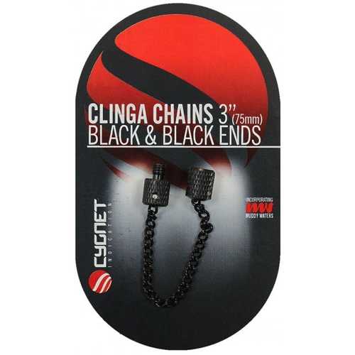 Cygnet - Clinga Chains Black &amp; Black Ends 6&quot; und...