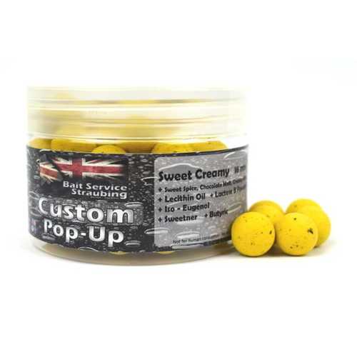Bait Service Straubing - Custom Pop Ups Sweet Creamy - 16 mm