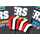 Korda - Kickers White & Red