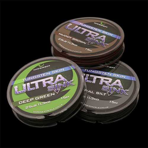 Gardner - Tungsten Skin Ultra Sink 25 lb - 15 m - Brown,...