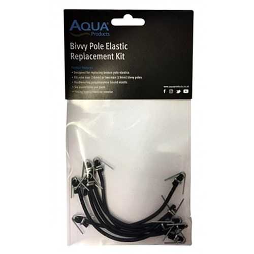 AQUA Products - Bivvy Pole Elastic Replacement Kit