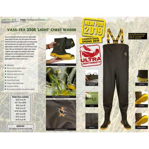 Vass - Tex 350 &quot;Lightweight&quot; Chest Wader / Wathose