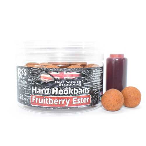 BSS - Hard Hookbaits Fruitberry Ester - 16, 20 und 24 mm...