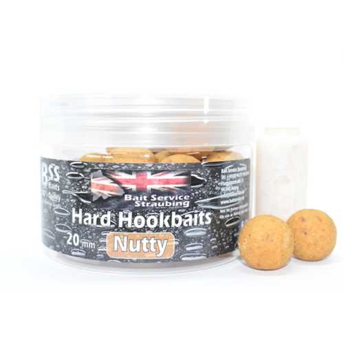 BSS - Hard Hookbaits Nutty - 16, 20 und 24 mm Rund