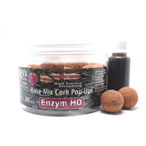 Bait Service Straubing - Base Mix Cork Pop Ups Enzym HD -...