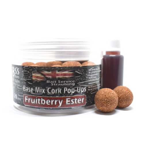 Bait Service Straubing - Base Mix Cork Pop Ups Fruitberry...