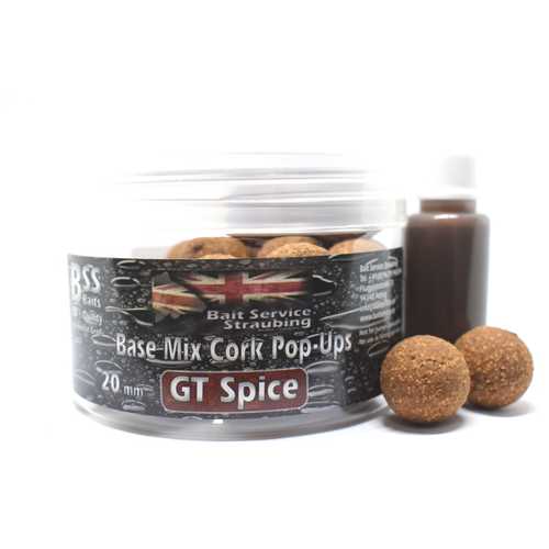 Bait Service Straubing - Base Mix Cork Pop Ups GT Spice - 16 und 20 mm Rund
