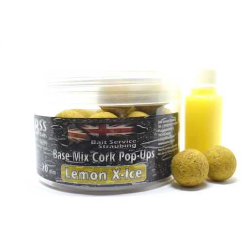 Bait Service Straubing - Base Mix Cork Pop Ups Lemon X...
