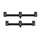 FOX - Black Label QR 3 Rod Fixed Buzz Bars
