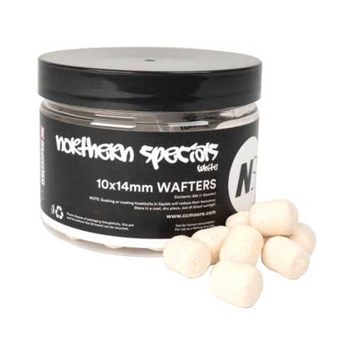 CC Moore - Northern Specials NS1 Dumbell Wafters White 10 x 14 mm  (noch 2 x verfügbar)