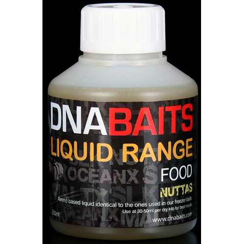 DNA-Baits - Liquid Range Food Nuttas - 250 und 500 ml