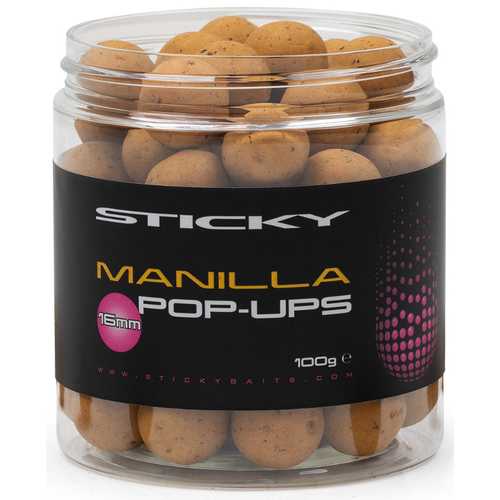 Sticky Baits - Pop Ups Range Manilla - 16 mm