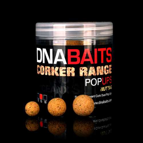 DNA-Baits - Corker Pop Ups Nuttas - 18 mm