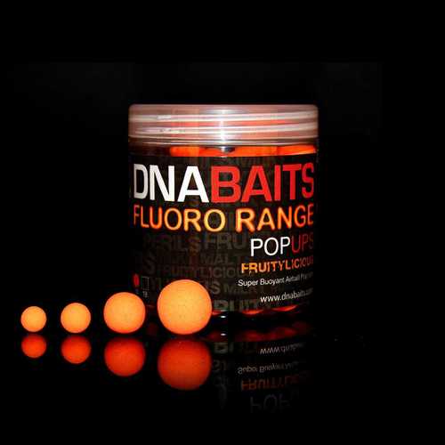 DNA-Baits - Fluoro Range Pop Ups Fruitylicious - 12 mm