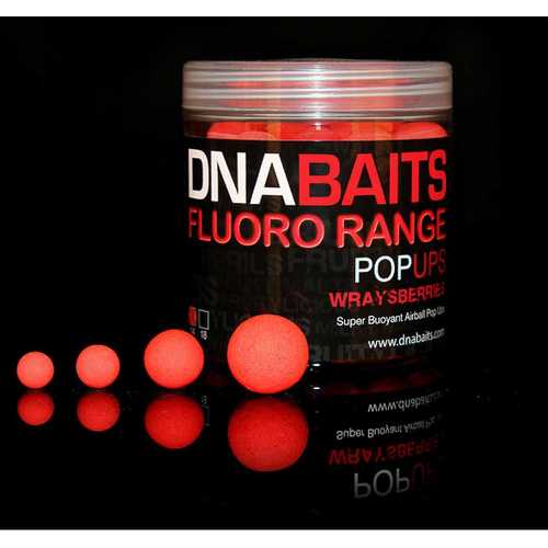 DNA-Baits - Fluoro Range Pop Ups Wraysberries - 18 mm