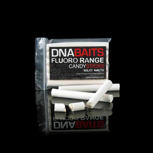 DNA-Baits - Candy Sticks Fluoro Range Milky Malts - 6...
