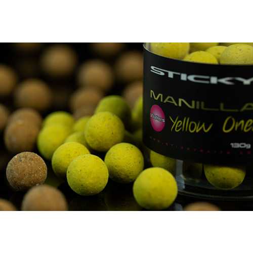 Sticky Baits - Wafters Manilla Yellow Ones - 16 mm