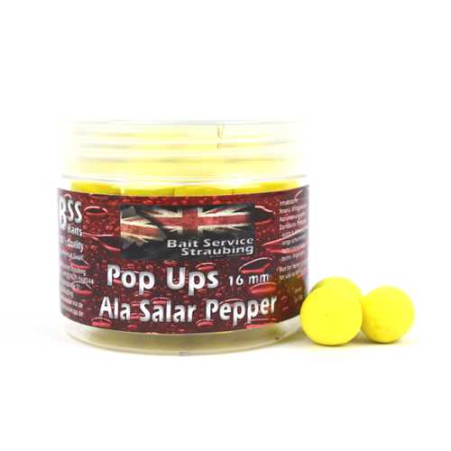 Bait Service Straubing - Pop Ups Ala SR Pepper gelb - 12,...