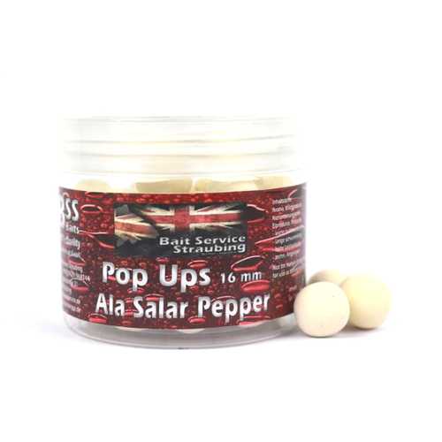 Bait Service Straubing - Pop Ups Ala SR Pepper wei&szlig;...