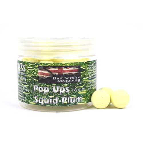 Bait Service Straubing - Pop Ups Squid Plum - 12 und 20 mm