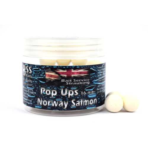 Bait Service Straubing - Pop Ups Norway Salmon - 16  mm Rund