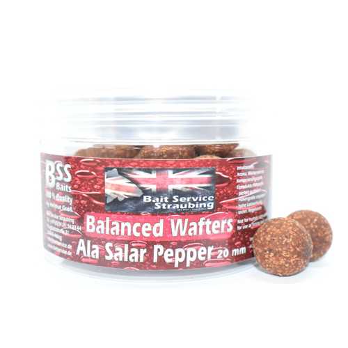 Bait Service Straubing - Balanced Cork Wafters Ala SR Pepper - 16 und 20 mm Rund