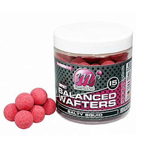 Mainline - High Impact Balanced Wafters Salty Squid - 15 mm