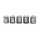 Korda - Dark Matter Swivel Balancing Weights 0,30 - 0,50 g