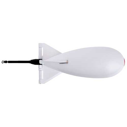 SPOMB - Midi X Futterrakete zum Spodden - Wei&szlig;