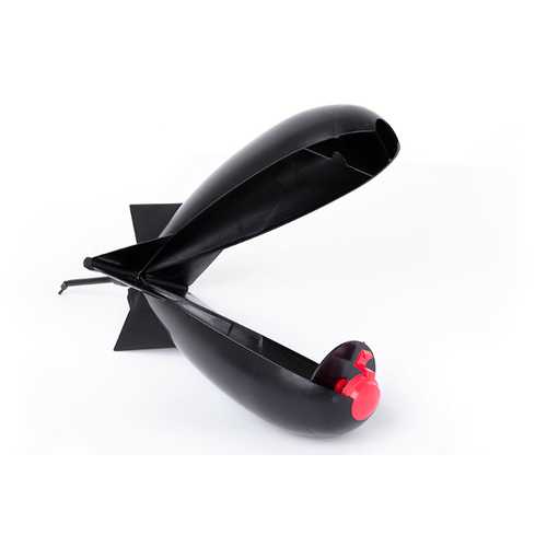 SPOMB - Large Futterrakete zum Spodden - Schwarz