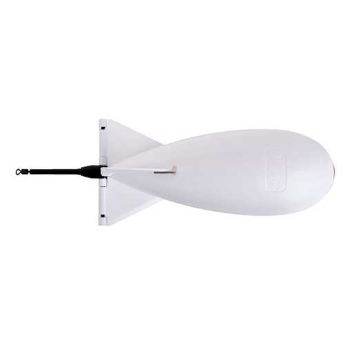 SPOMB - Large Futterrakete zum Spodden - Wei&szlig;
