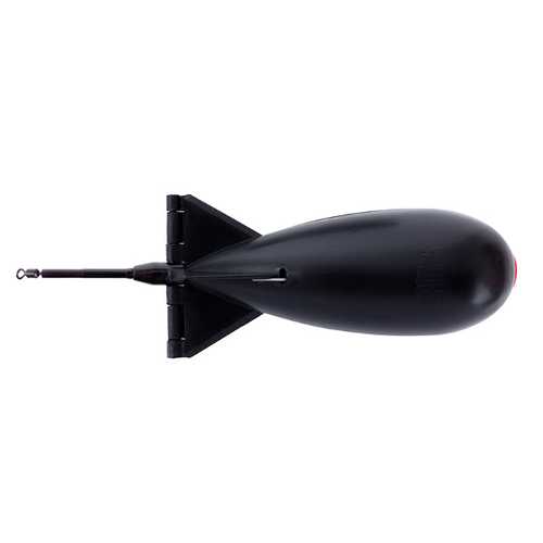 SPOMB - Midi Futterrakete zum Spodden - Schwarz