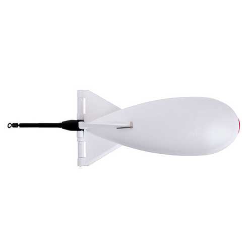 SPOMB - Midi Futterrakete zum Spodden - Weiß