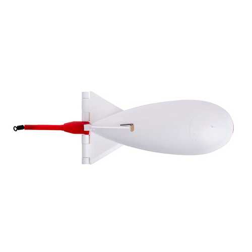 SPOMB - Mini Futterrakete zum Spodden - Weiß