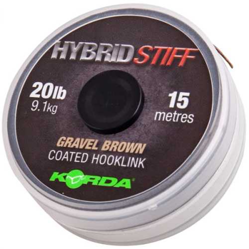 Korda - Hybrid Stiff Coated Hooklink Weed Green und...