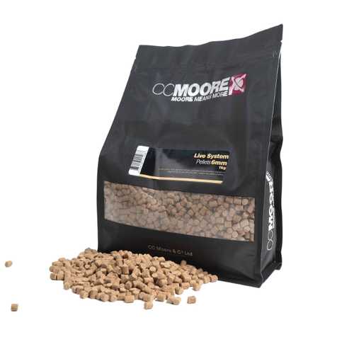 CC Moore - Live System Pellets 6 mm - 5 kg (noch 2 x...
