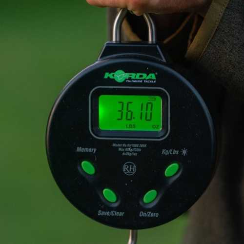 Korda - Digital Scales - 60 kg / 132 lb