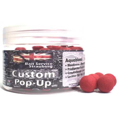 Bait Service Straubing - Custom Pop Ups Aquablood - 16  mm